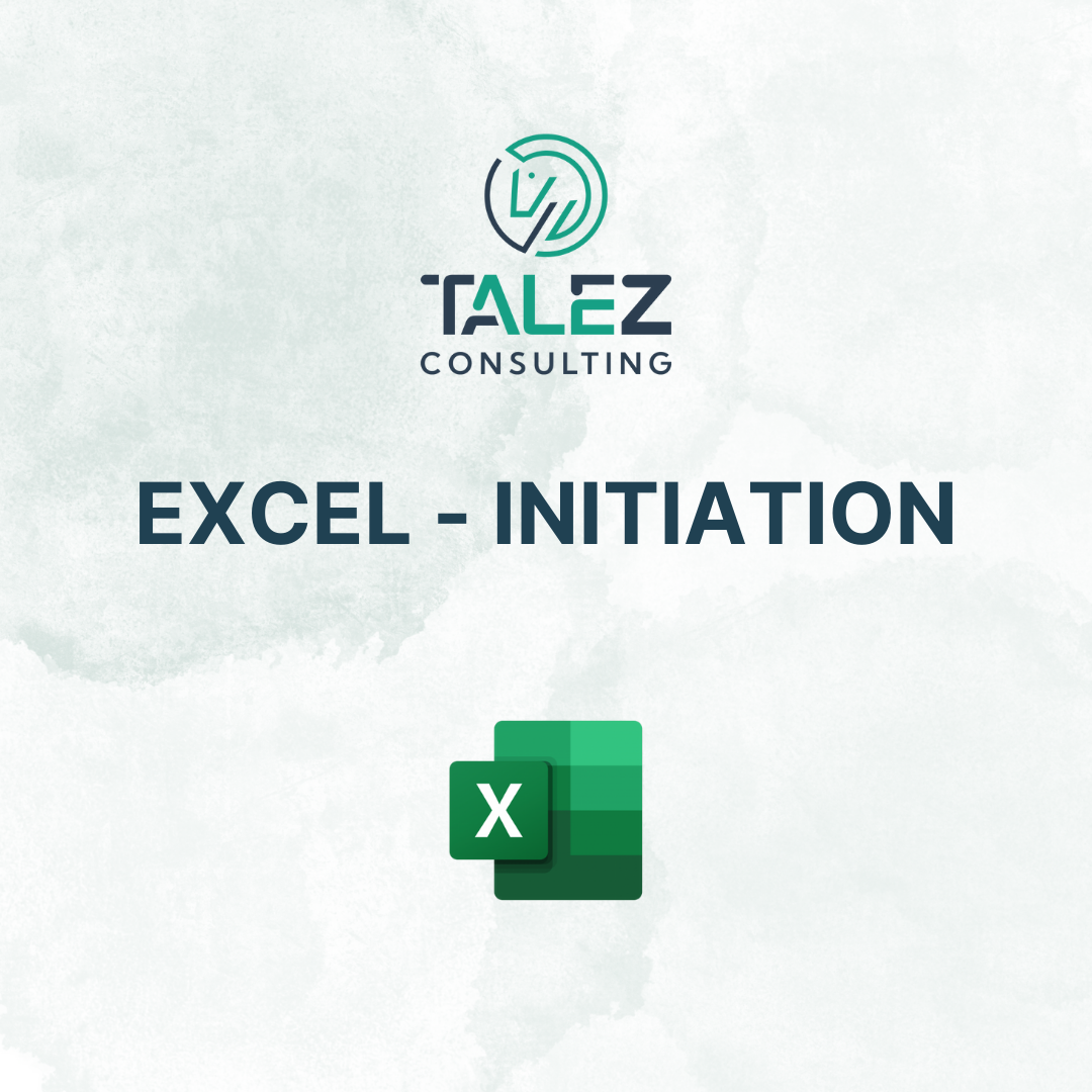 Formation bureautique Excel initiation par Talez Consulting